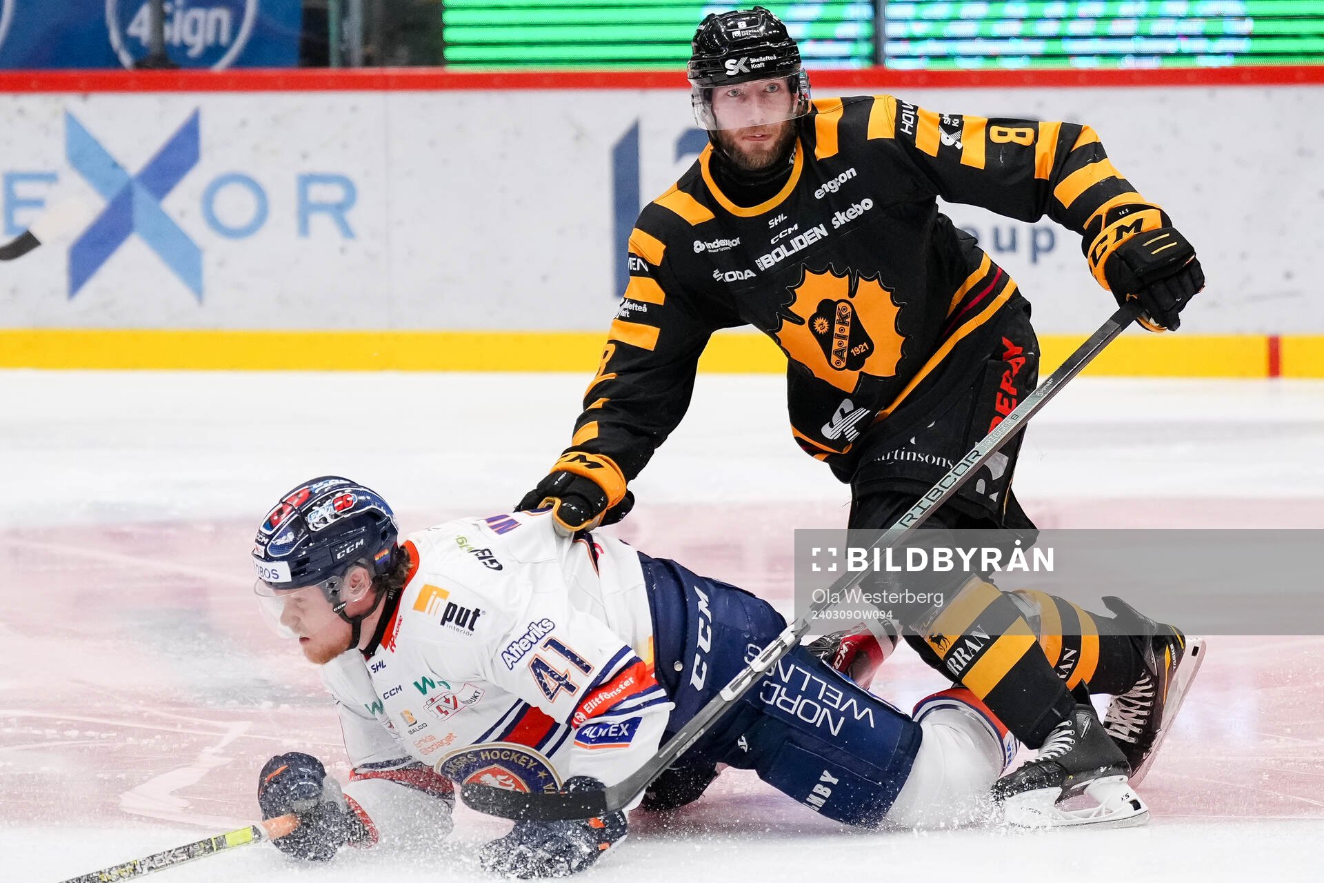Växjös Ludvig Nilsson och Skellefteås Petter Granberg