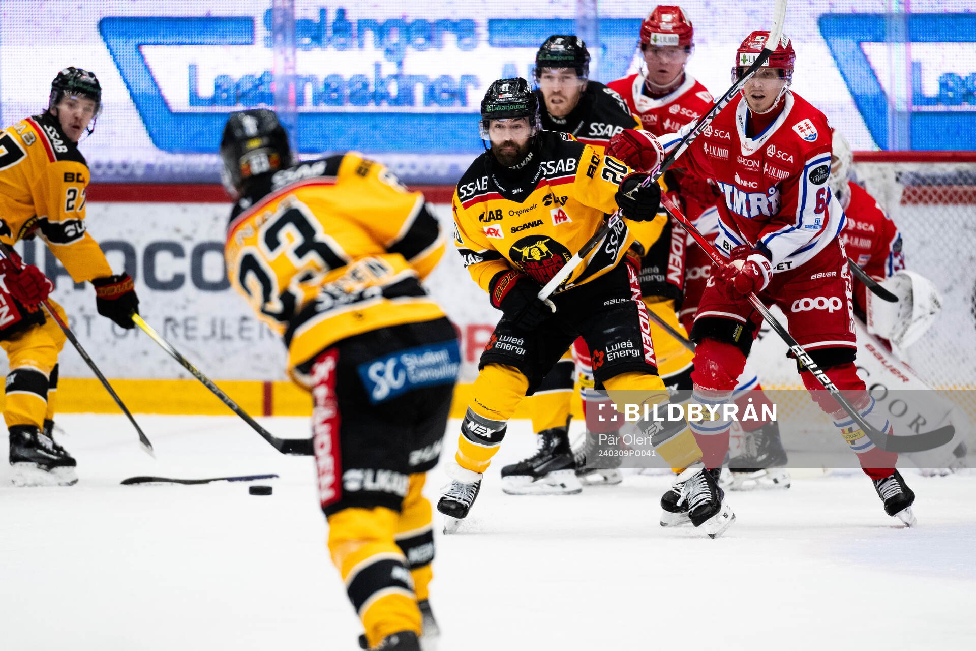 Luleås Jesper Sellgren och Jack Connolly