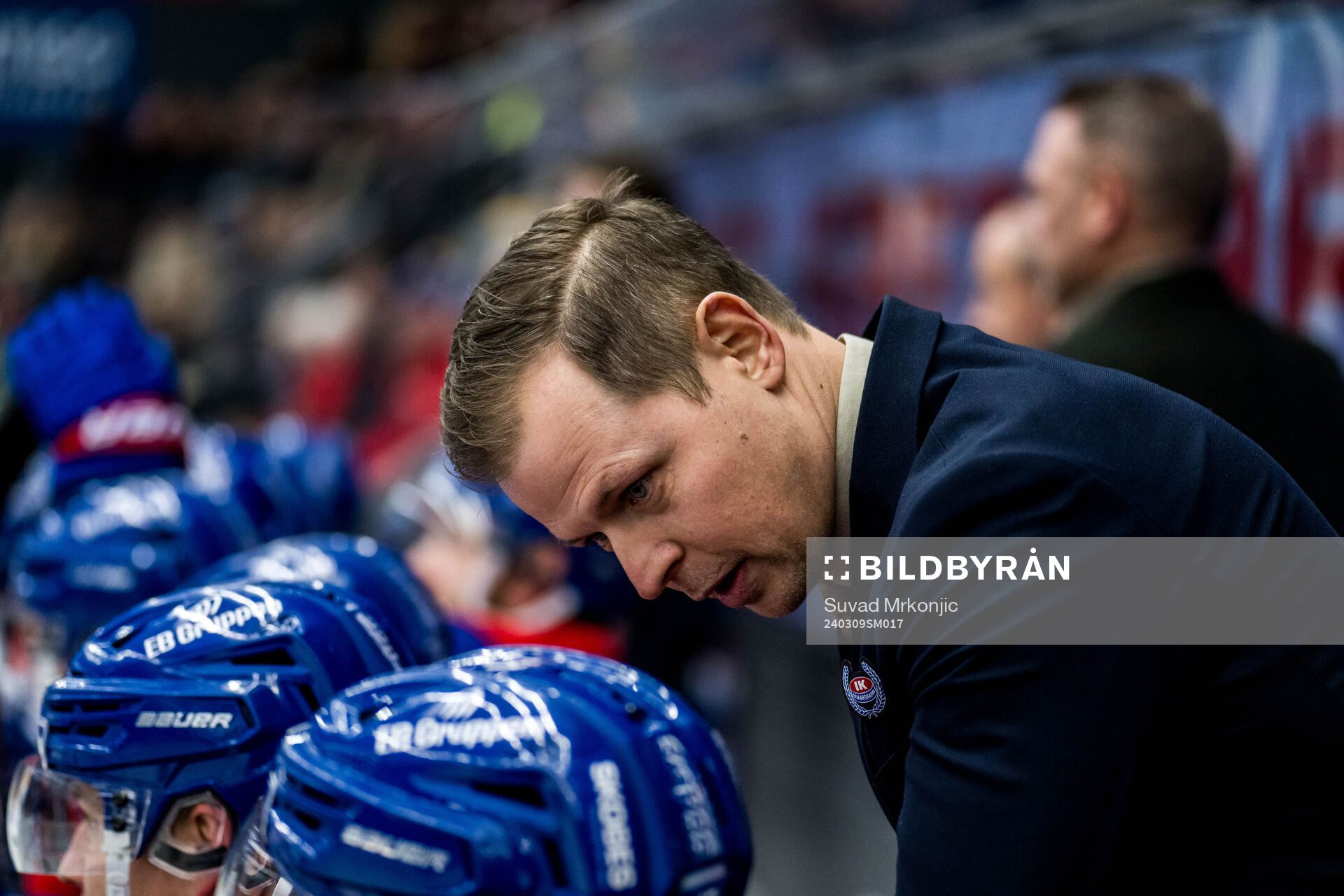 Oskarshamns tränare Martin Filander