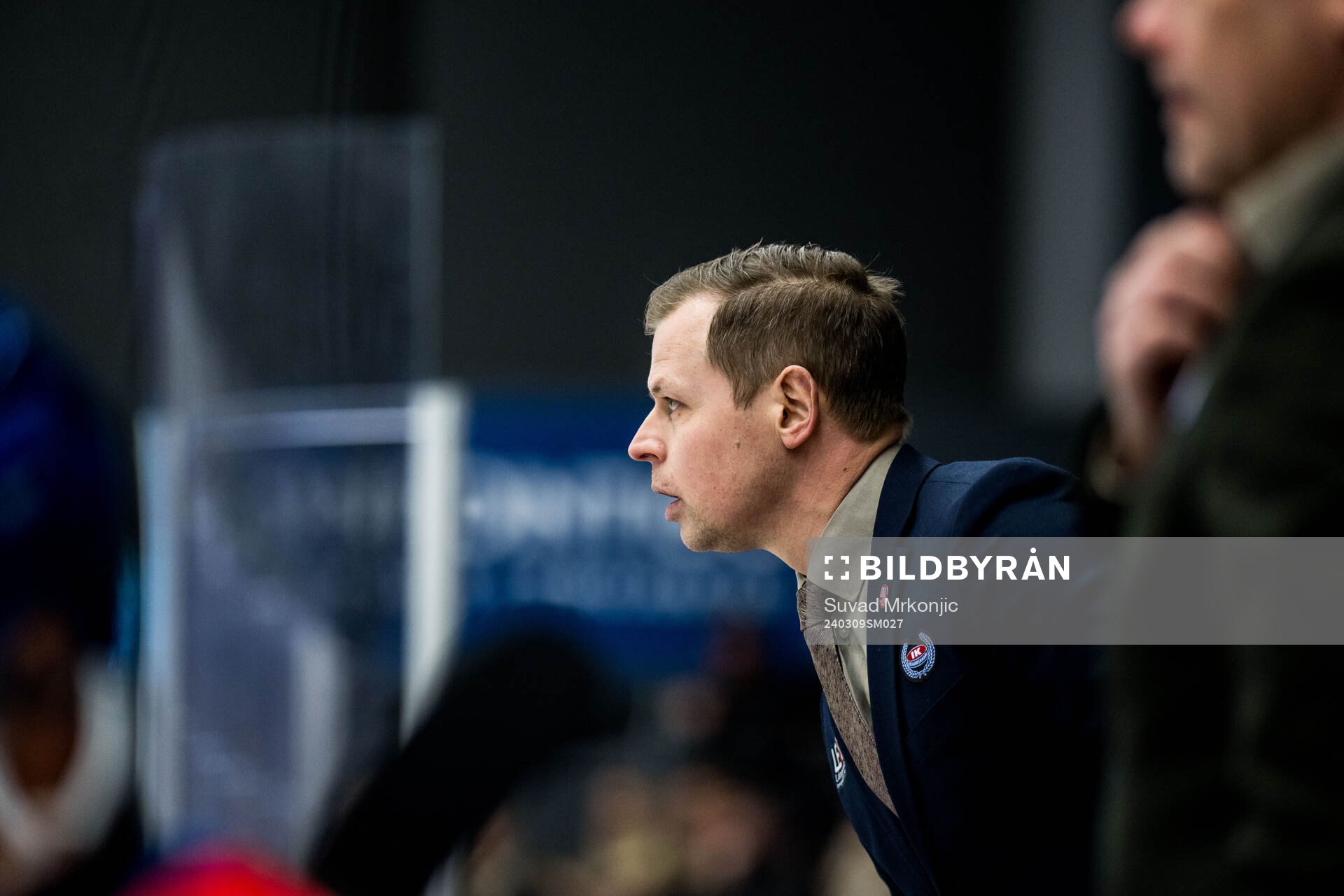 Oskarshamns tränare Martin Filander