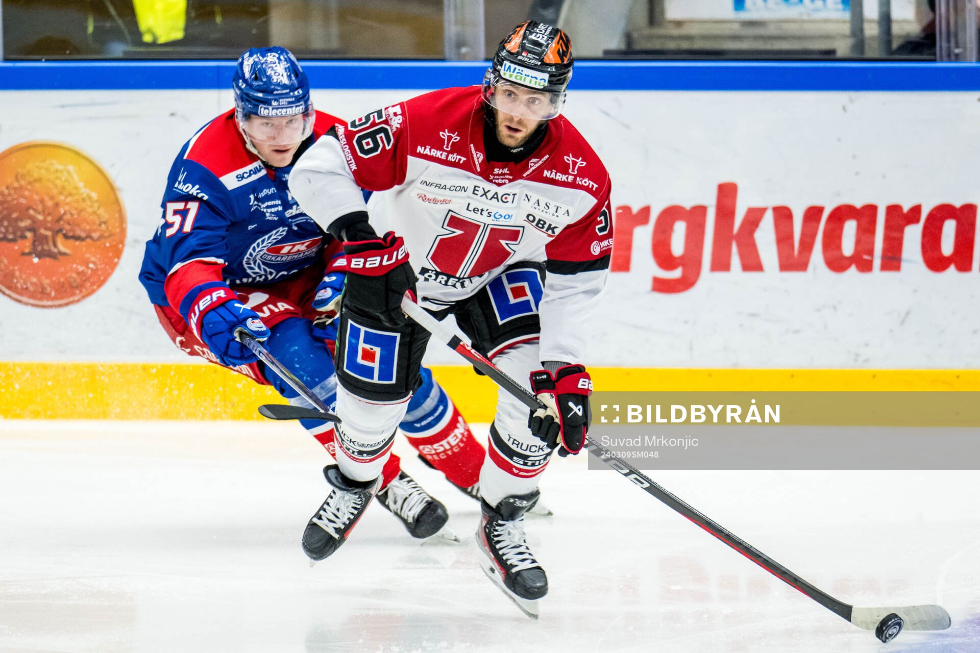 Oskarshamns Markus Nenonen och Örebros Robin Norell