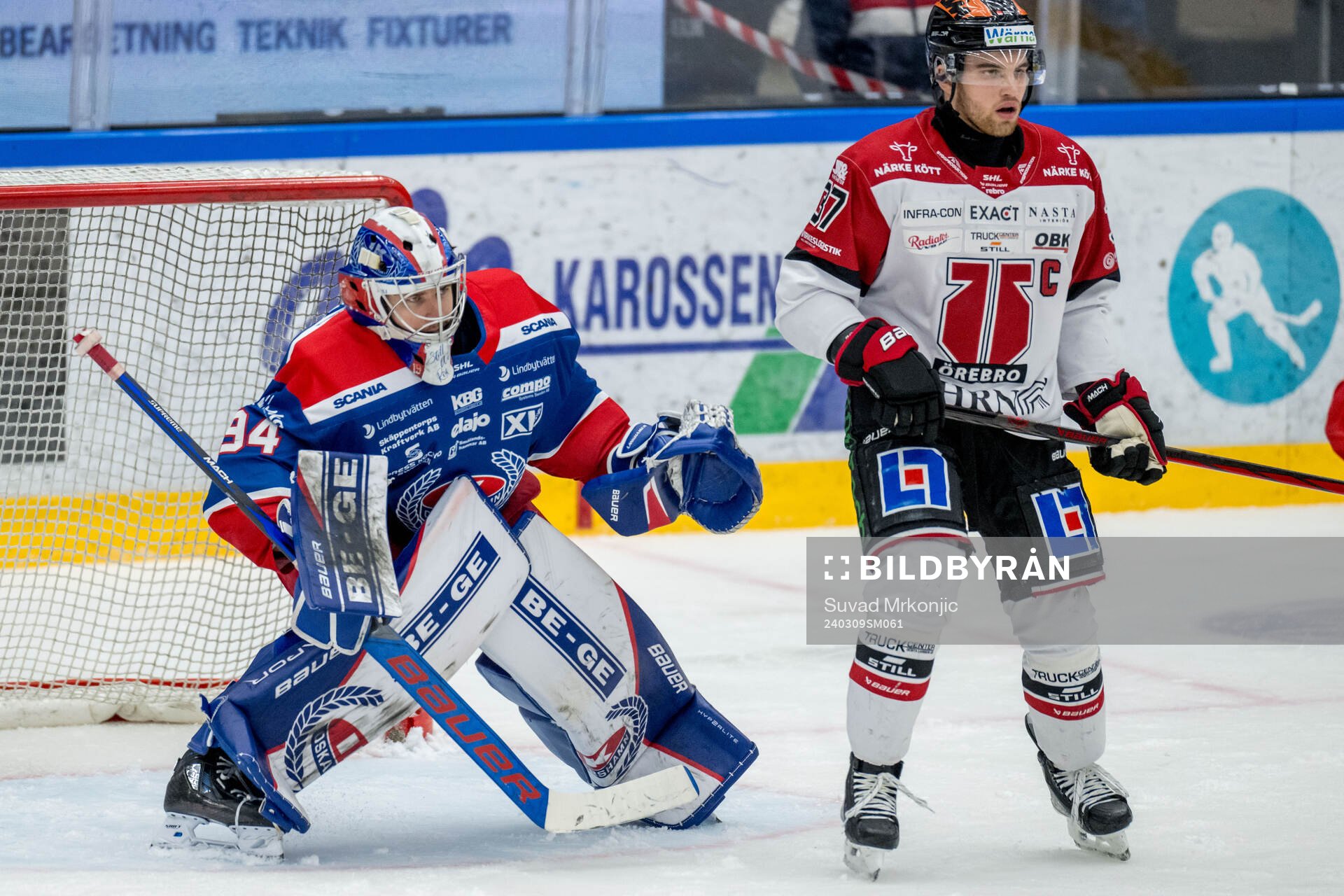 Oskarshamns målvakt Marek Langhamer