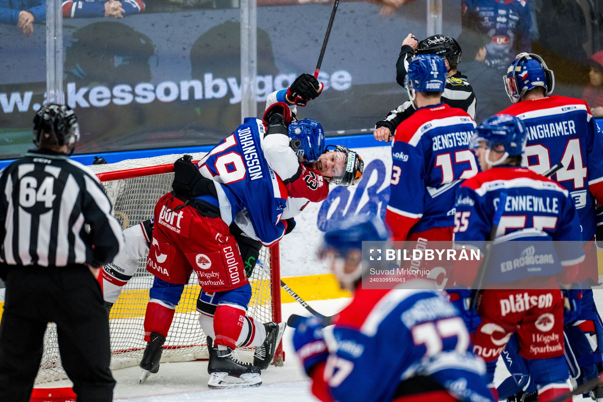 Oskarshamns Martin Johansson och Örebros Christopher