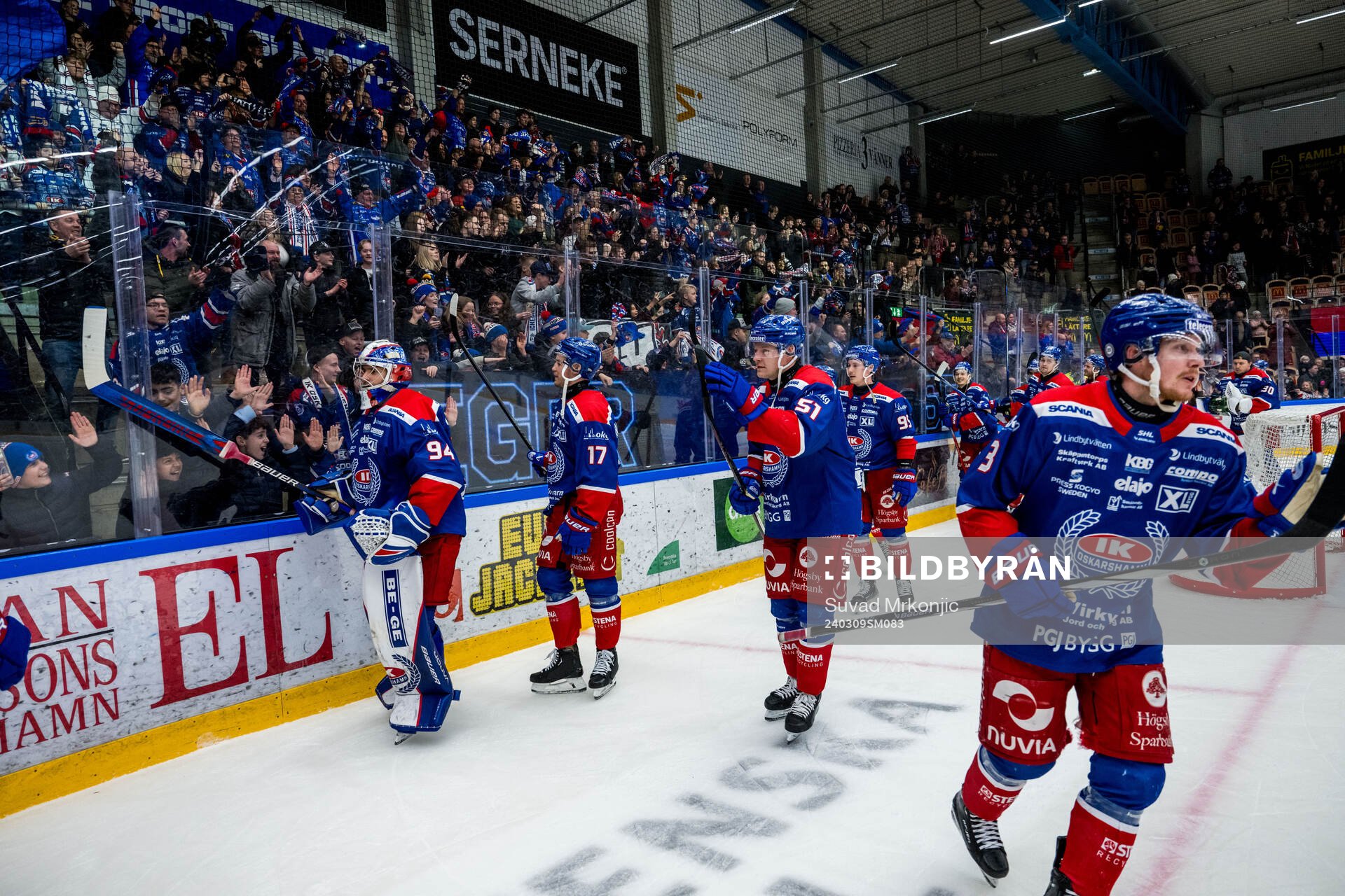 Oskarshamn spelade i jublar