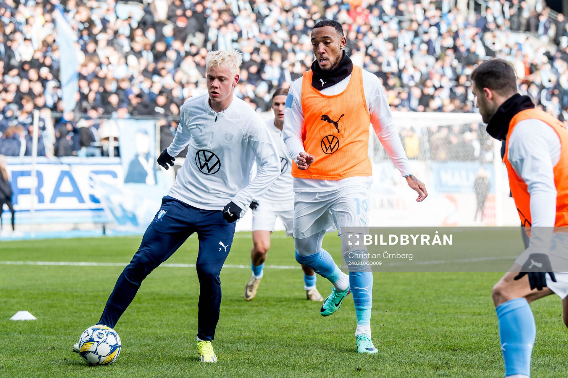 Malmö FFs Otto Rosengren och Derek Cornelius