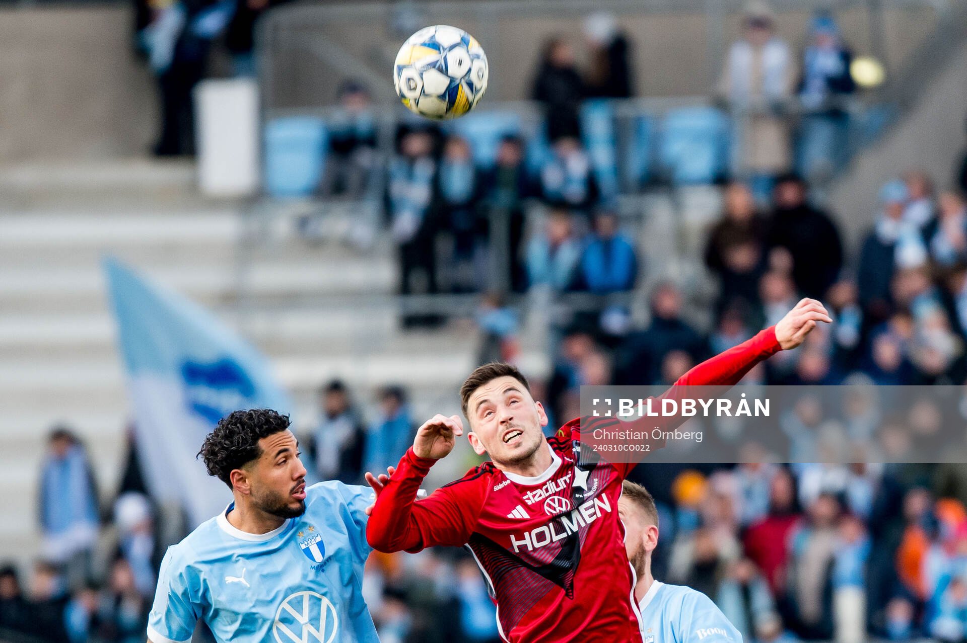 Malmö FFs Sergio Pena Flores och IFK Norrköpings Vito