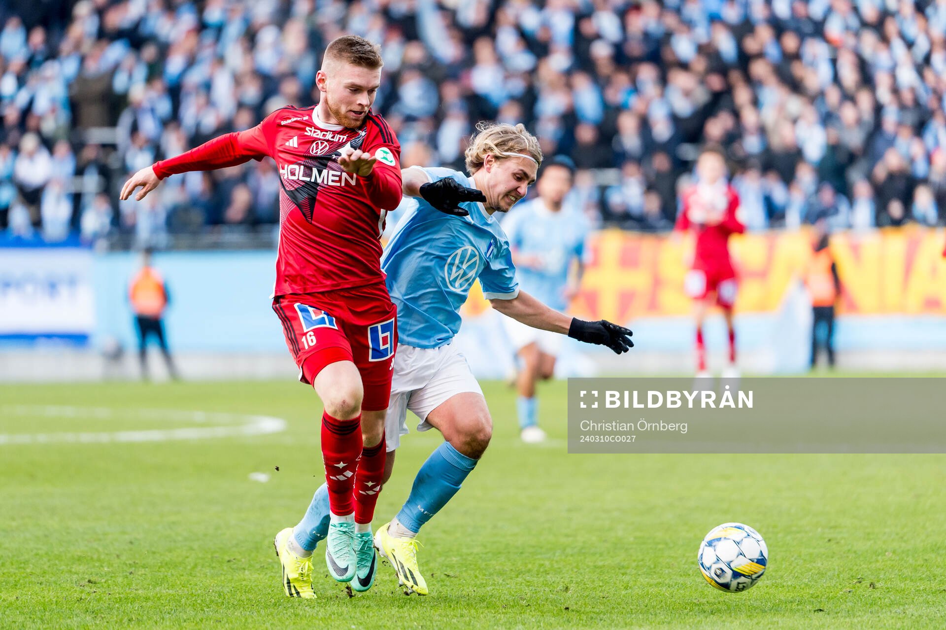 IFK Norrköpings Dino Salihovic och Malmö FFs Sebastian