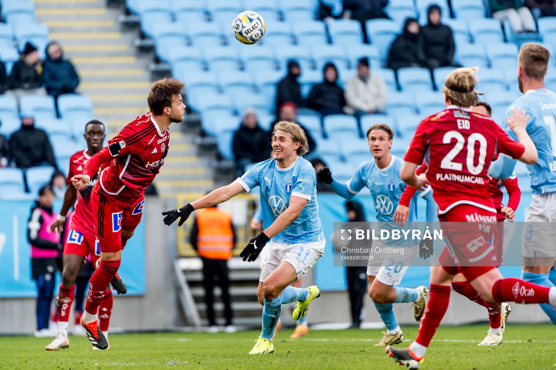 IFK Norrköpings Anton Eriksson och Malmö FFs Sebastian