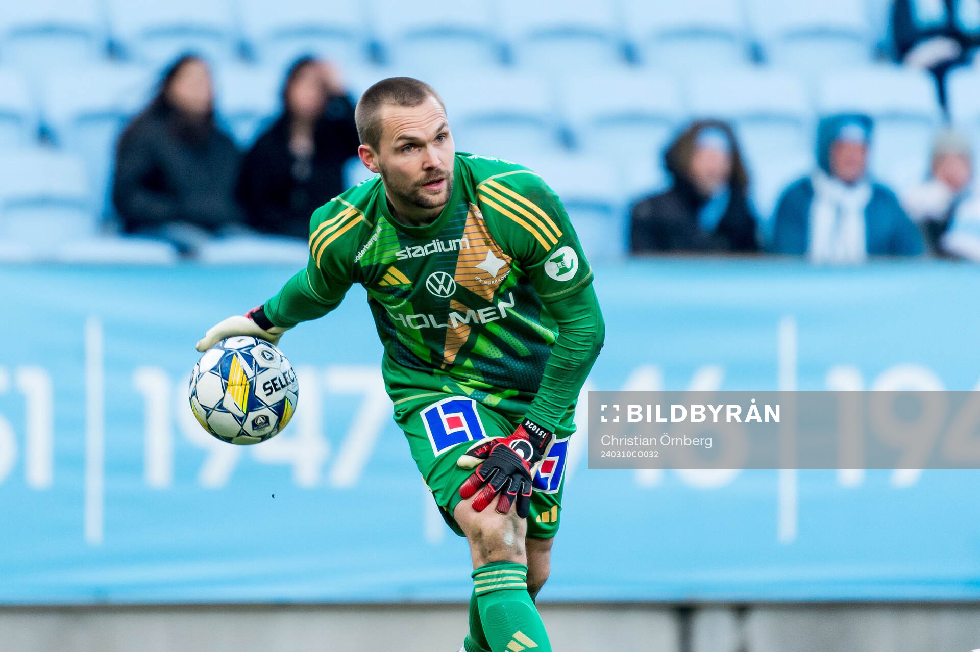 IFK Norrköpings målvakt Oscar Jansson