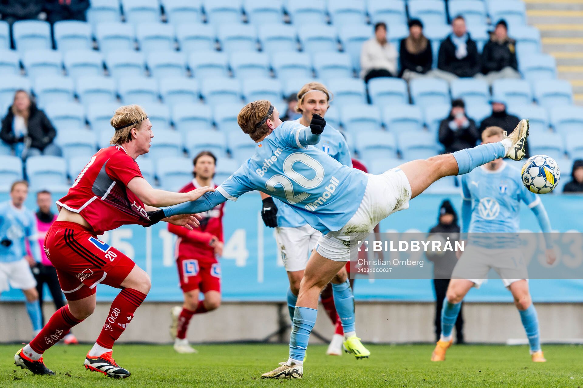 IFK Norrköpings Daniel Fritz Eid och Malmö FFs Erik