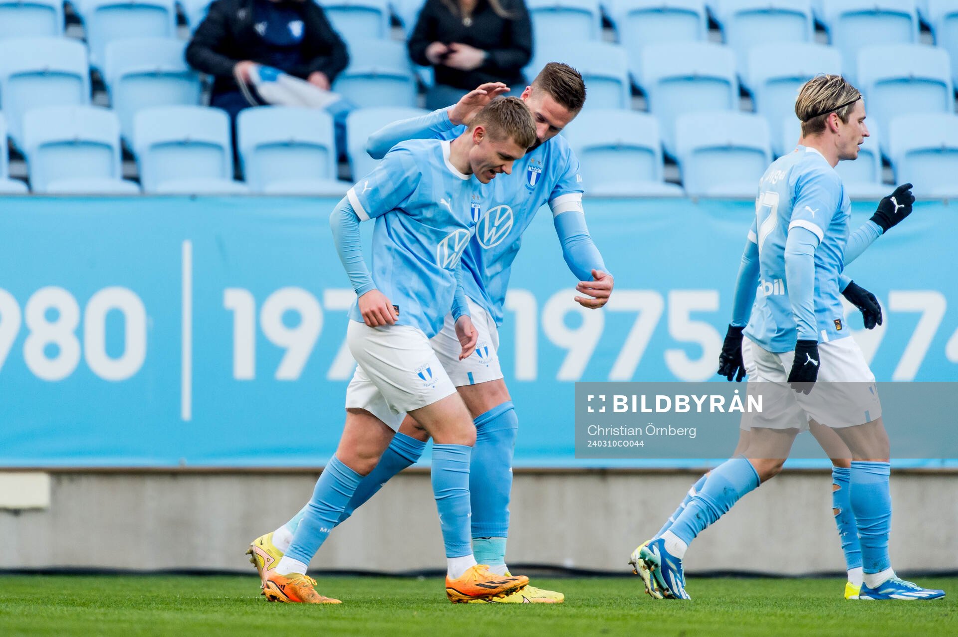 Malmö FFs Sebastian Vinther Jørgensen och Pontus Jansson