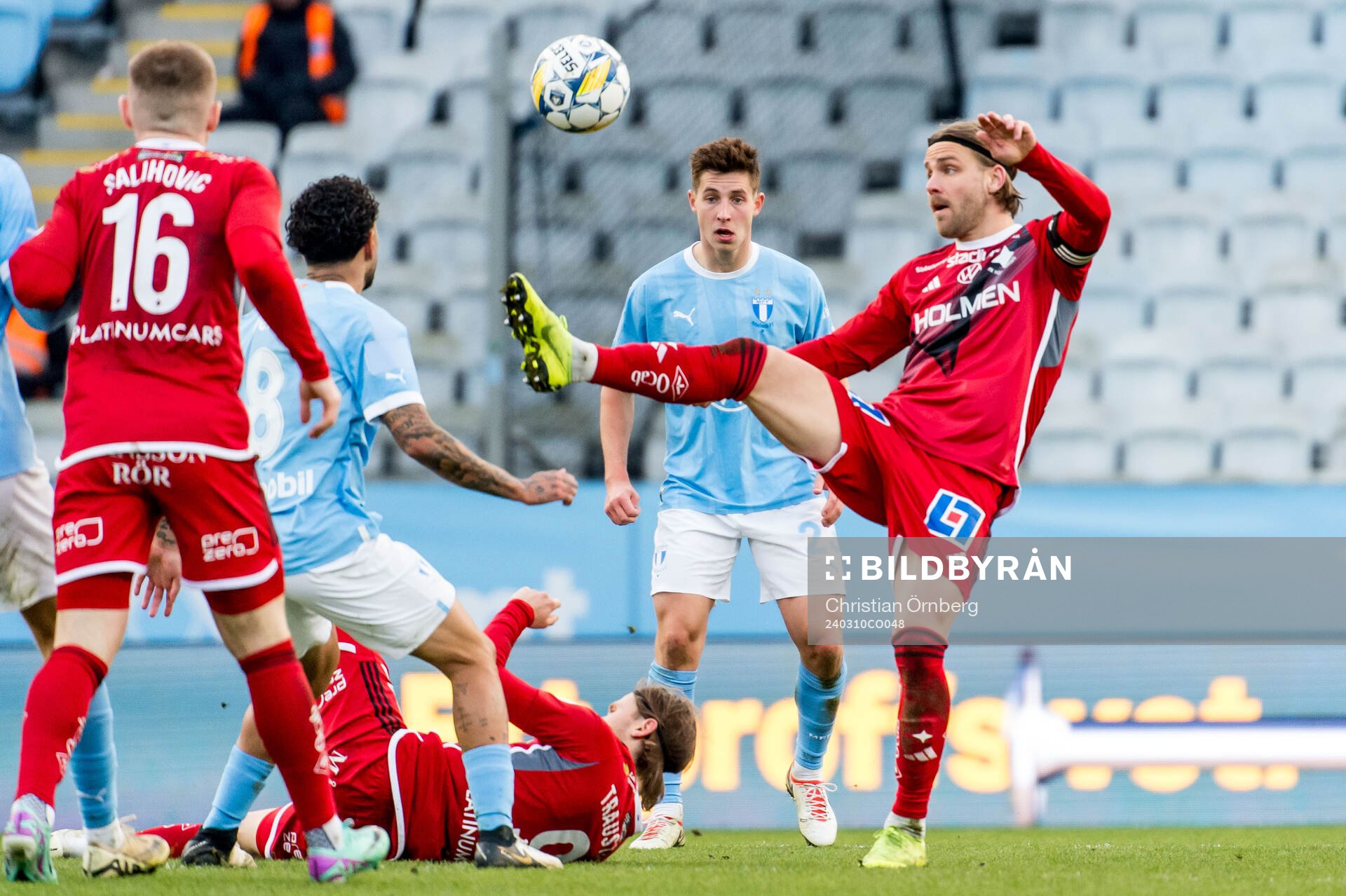 Malmö FFs Lasse Berg Johnsen och IFK Norrköpings