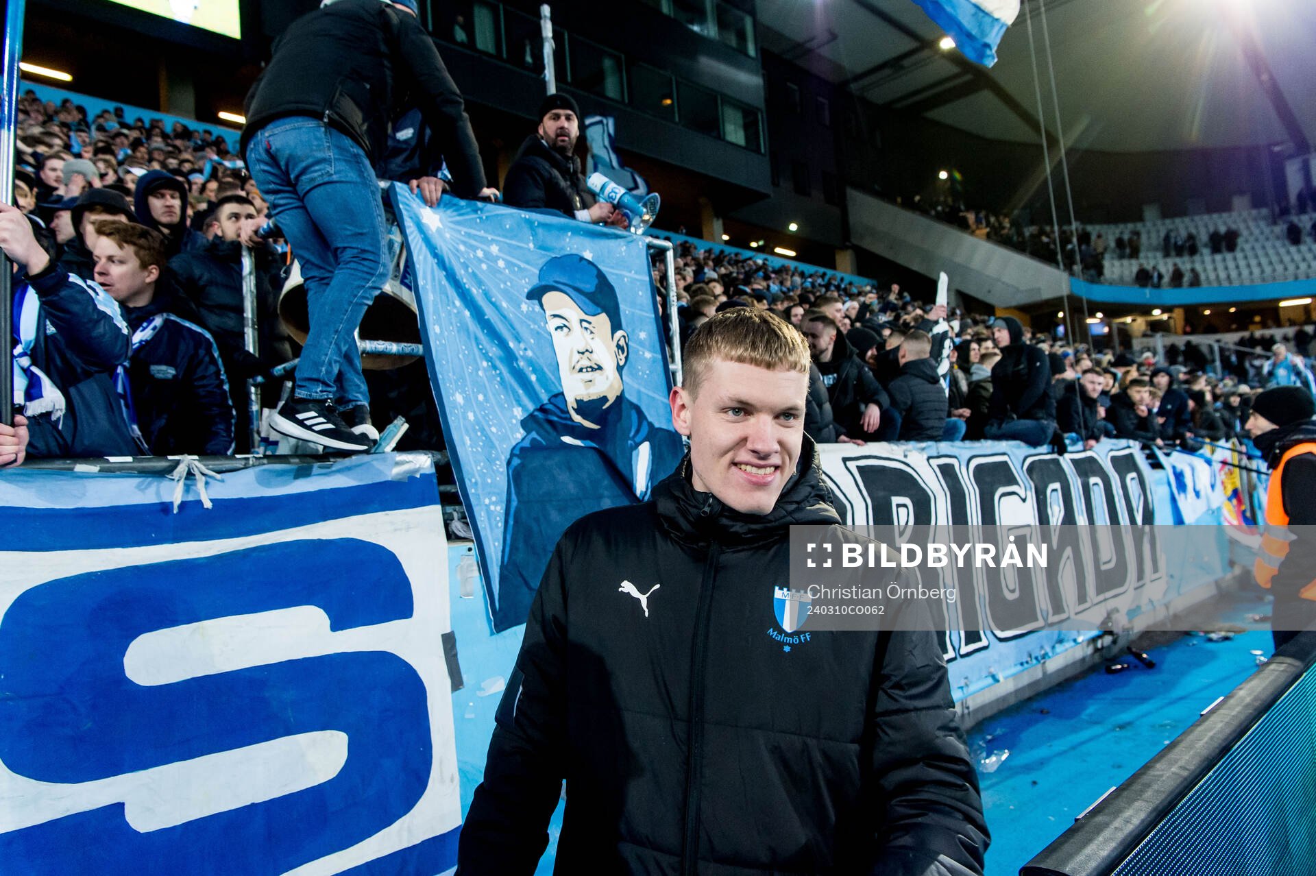 Malmö FFs Sebastian Vinther Jørgensen jublar