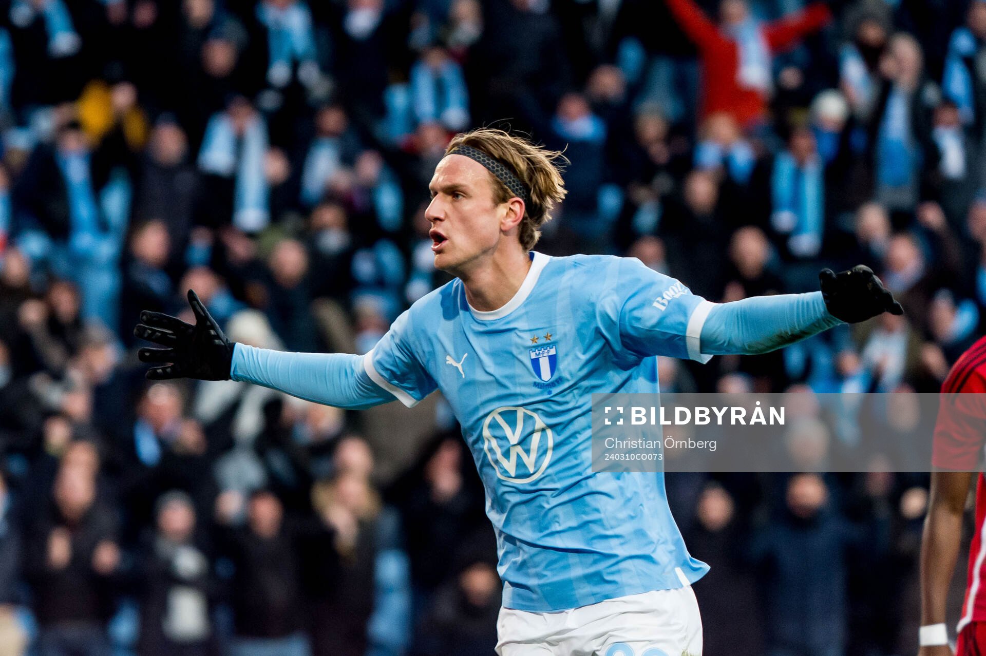 Malmö FFs Erik Botheim jublar