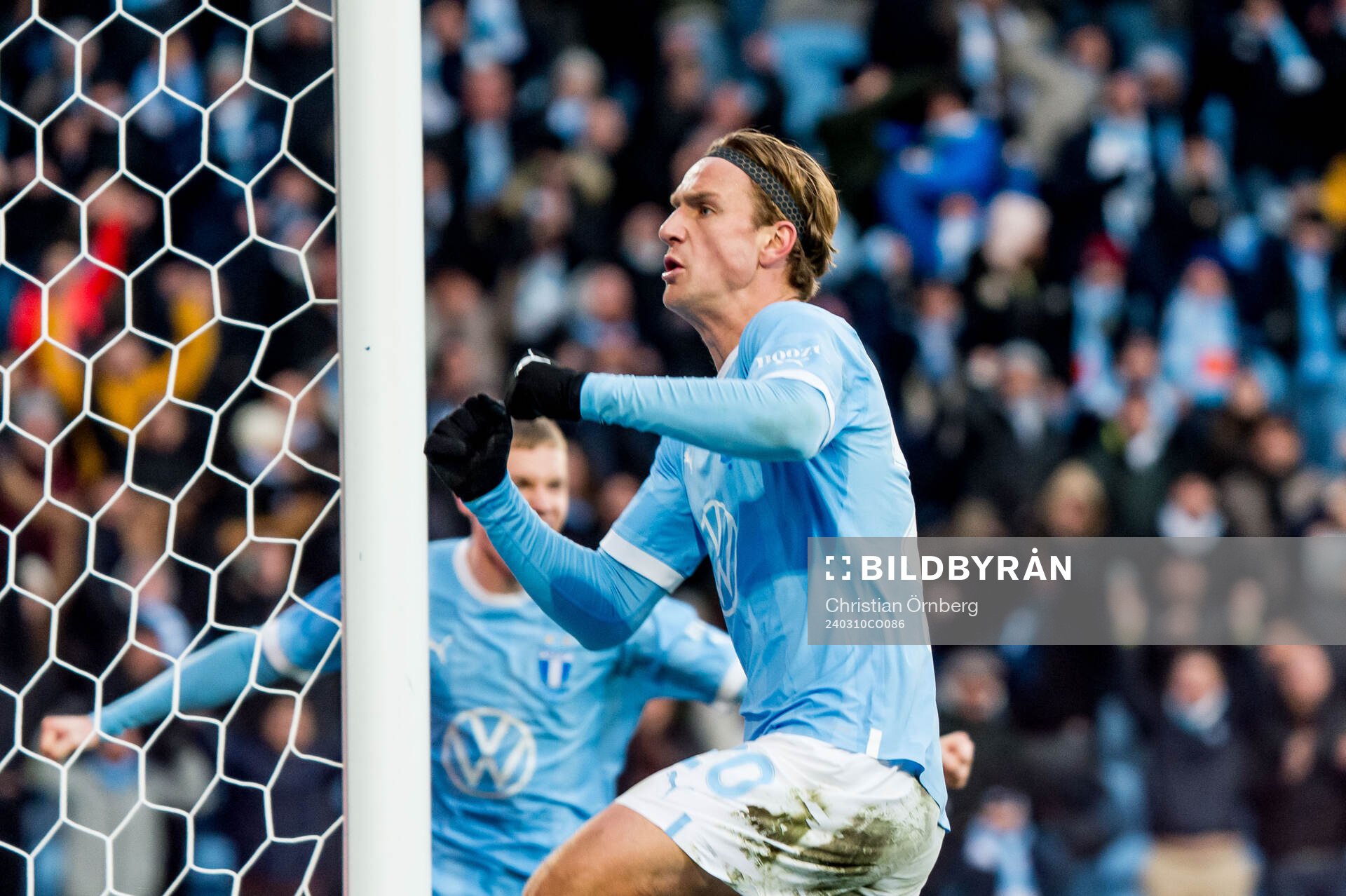 Malmö FFs Erik Botheim jublar