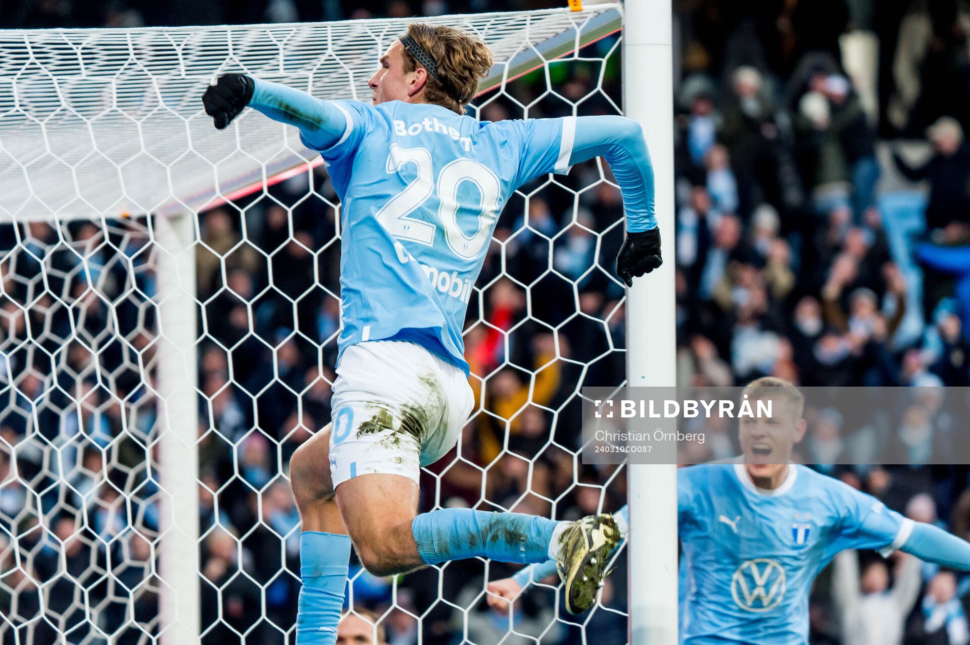Malmö FFs Erik Botheim jublar