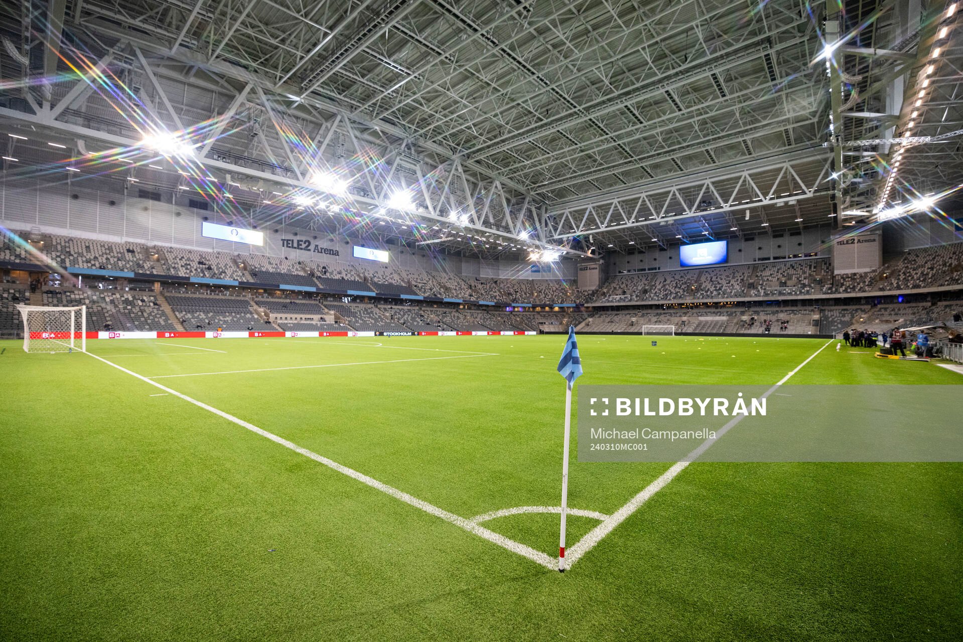 Generell vy på Tele2 Arena