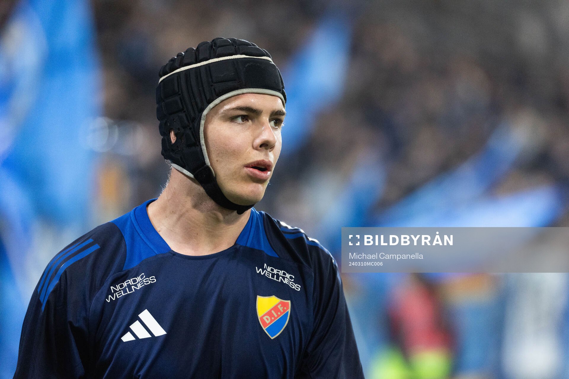 Djurgårdens målvakt Jacob Widell Zetterström