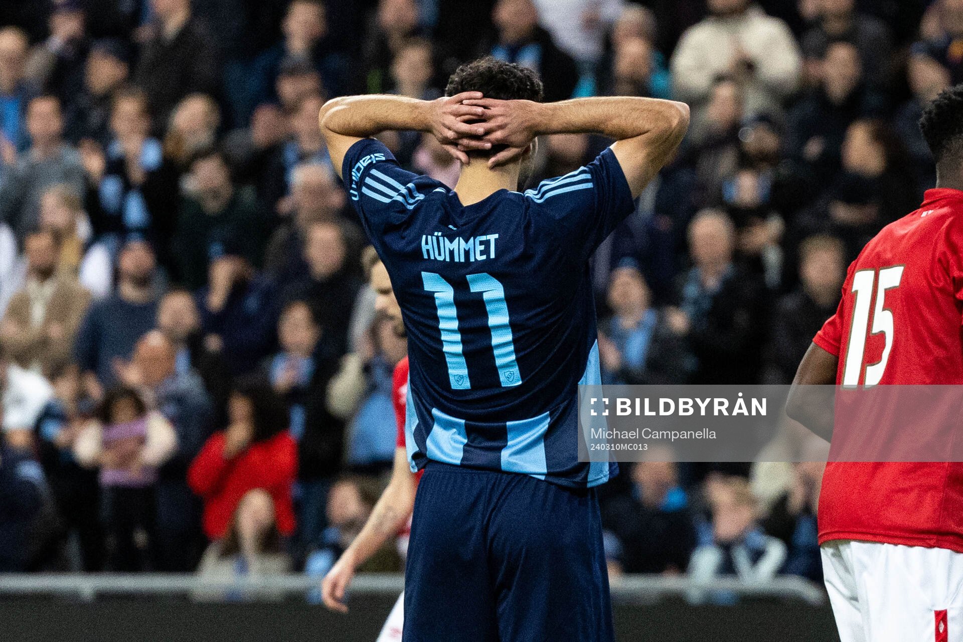 Djurgårdens Deniz Hummet deppar