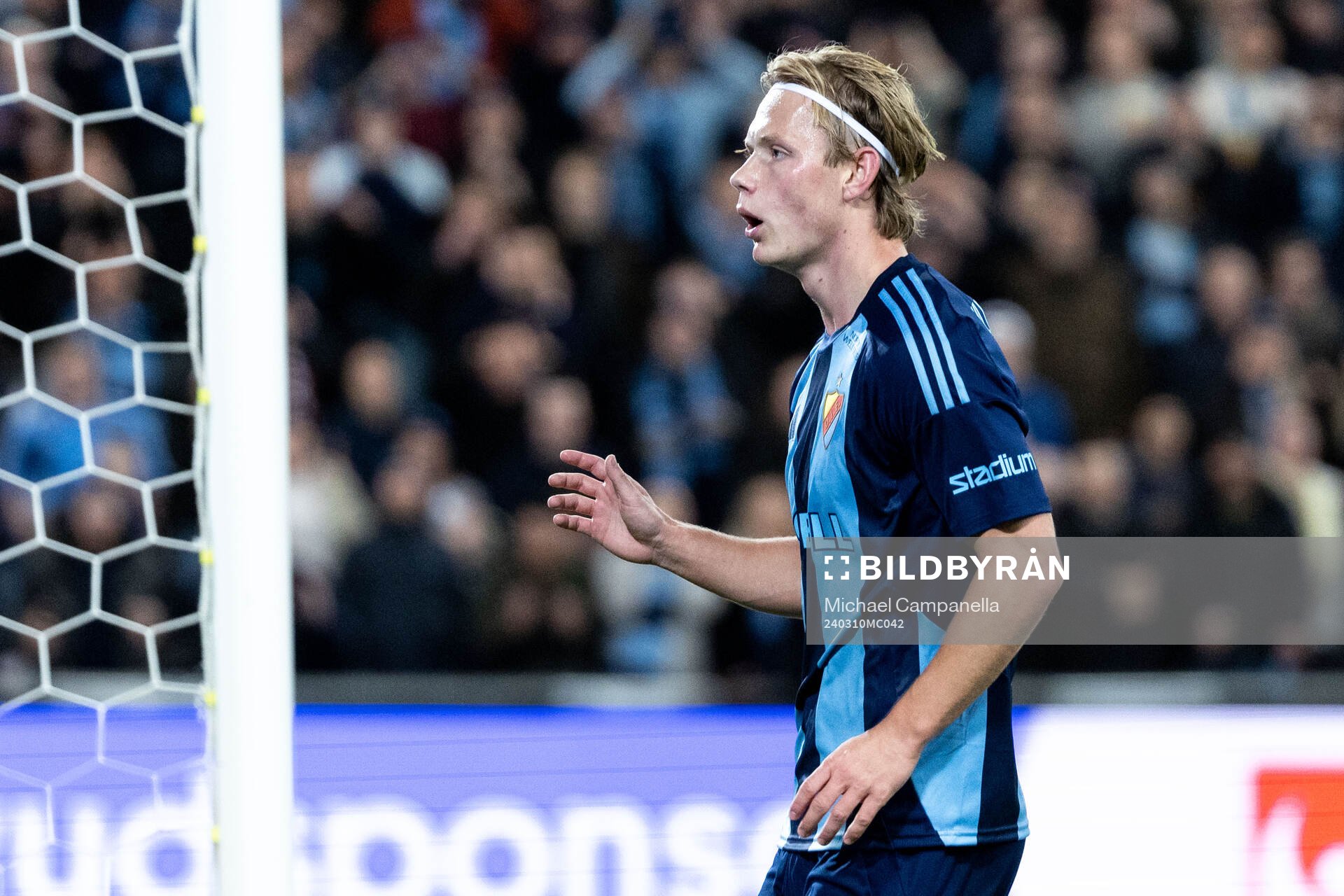 Djurgårdens Tobias Gulliksen deppar