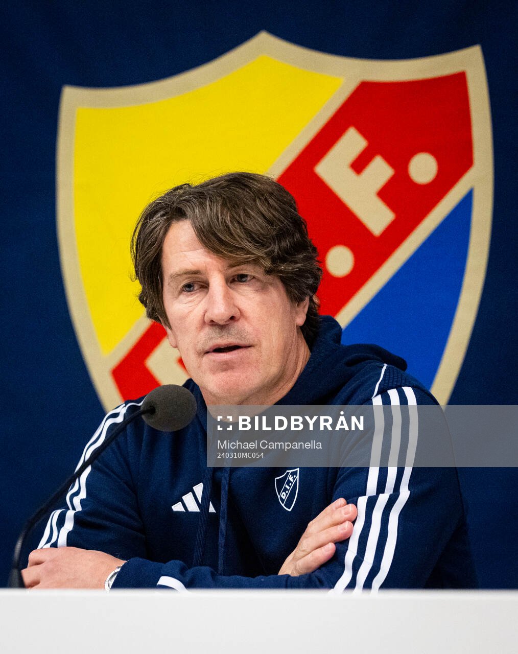 Djurgårdens tränare Thomas Lagerlöf
