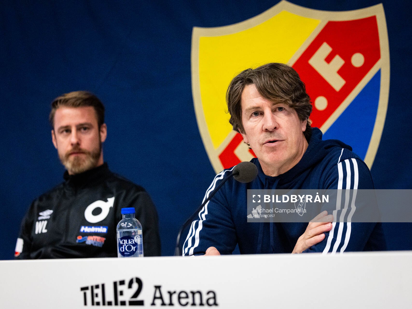 Djurgårdens tränare Thomas Lagerlöf