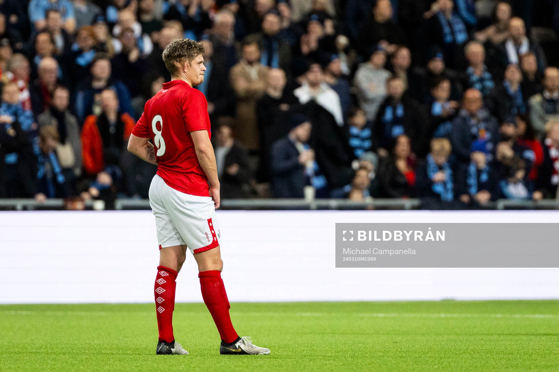 Degerfors Kevin Holmén deppar
