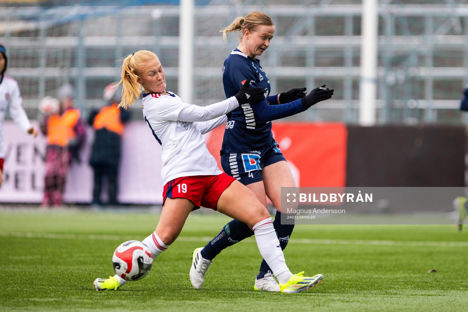FC Rosengårds Sofie Bruun Bredgaard och Linköpings Emma