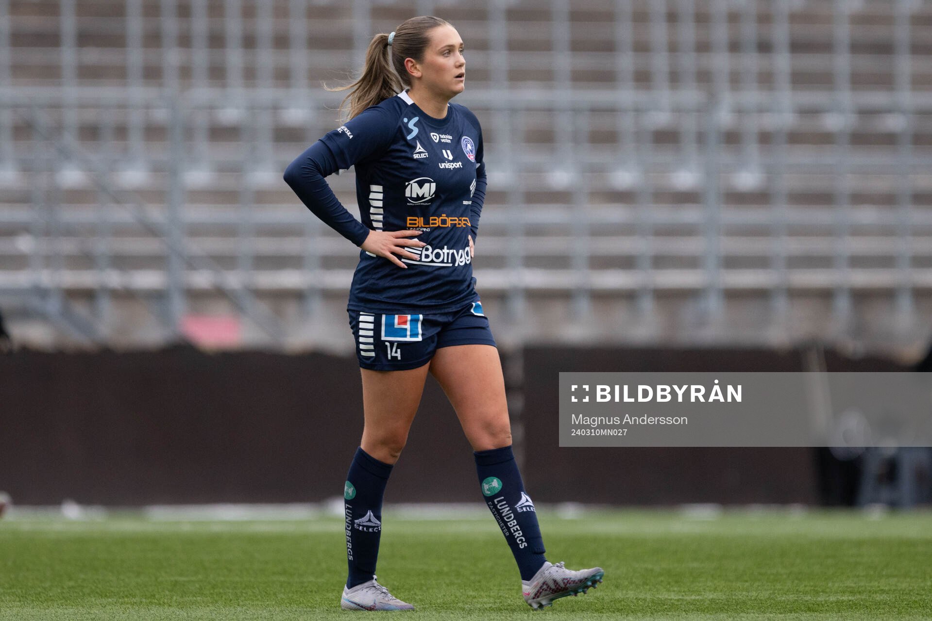 Linköpings Irene Dirdal deppar