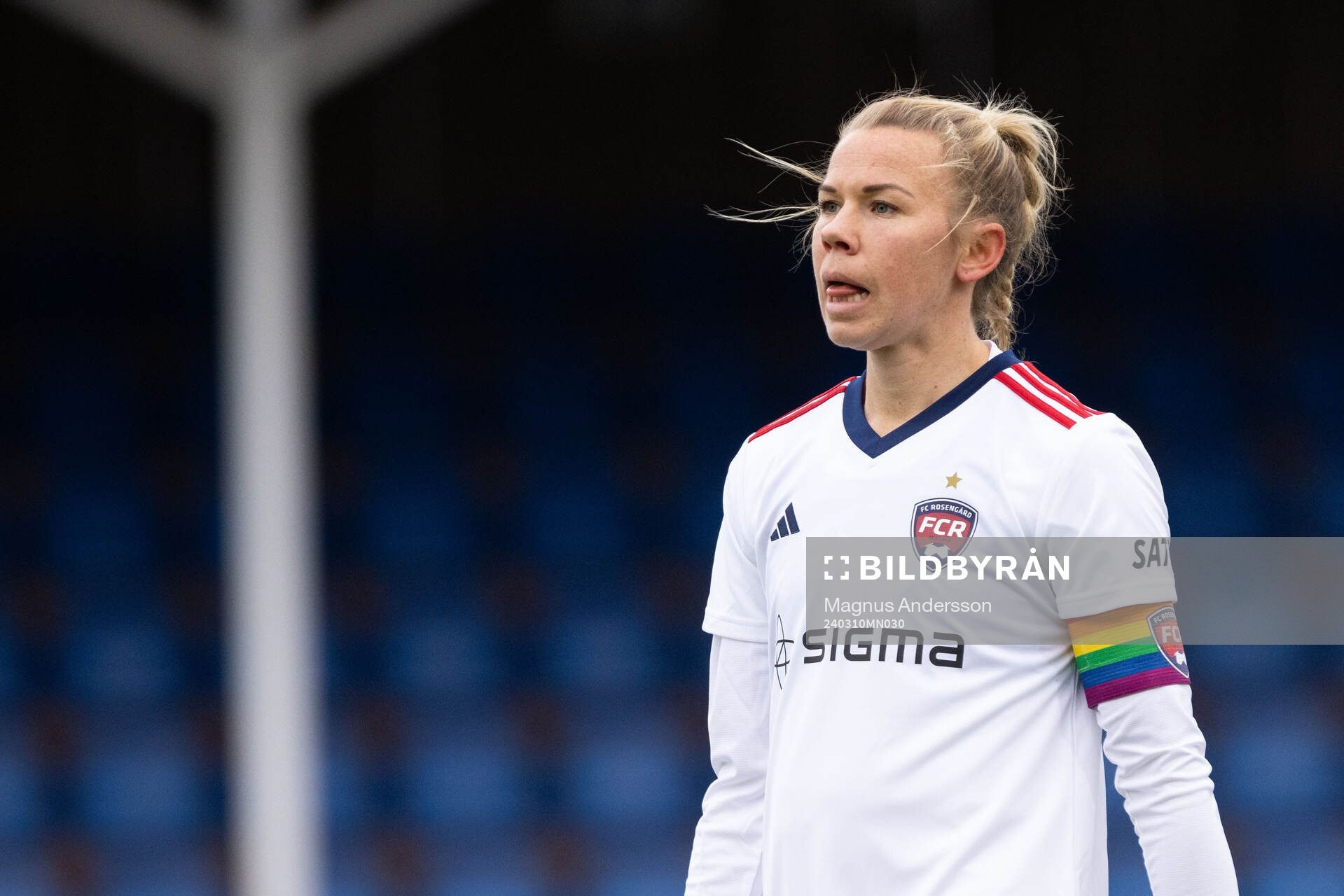 FC Rosengårds Jessica Wik deppar