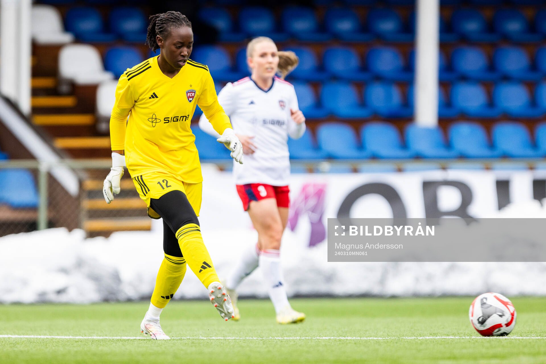 FC Rosengårds målvakt Angel Mukasa