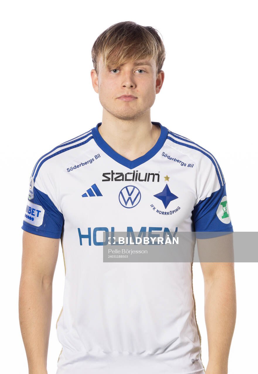 Norrköpings Isak Andri Sigurgeirsson