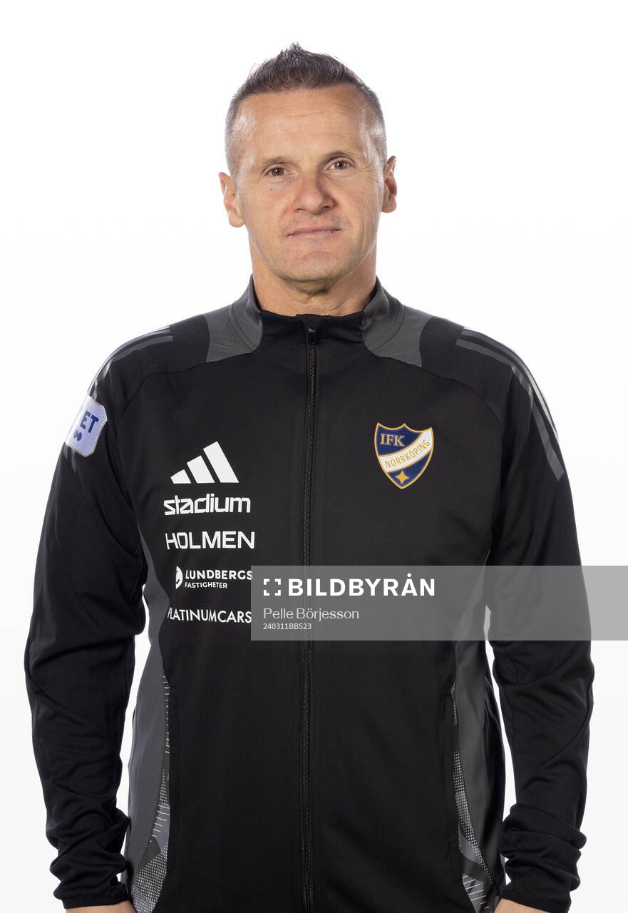 Norrköpings assisterande tränare Azrudin Valentic