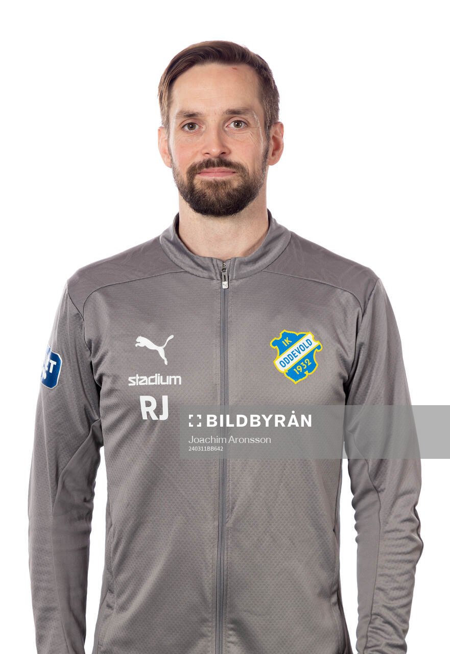 Oddevolds målvaktstränare Ricky Johansson