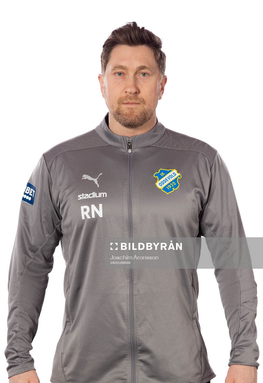 Oddevolds tränare Rikard Nilsson