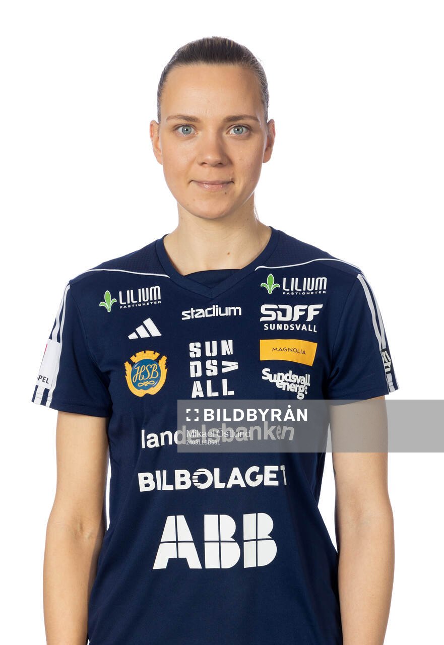 Sundsvalls Juulia Grönlund poserar för ett porträtt den 11 mars 2024 i Sundsvall.