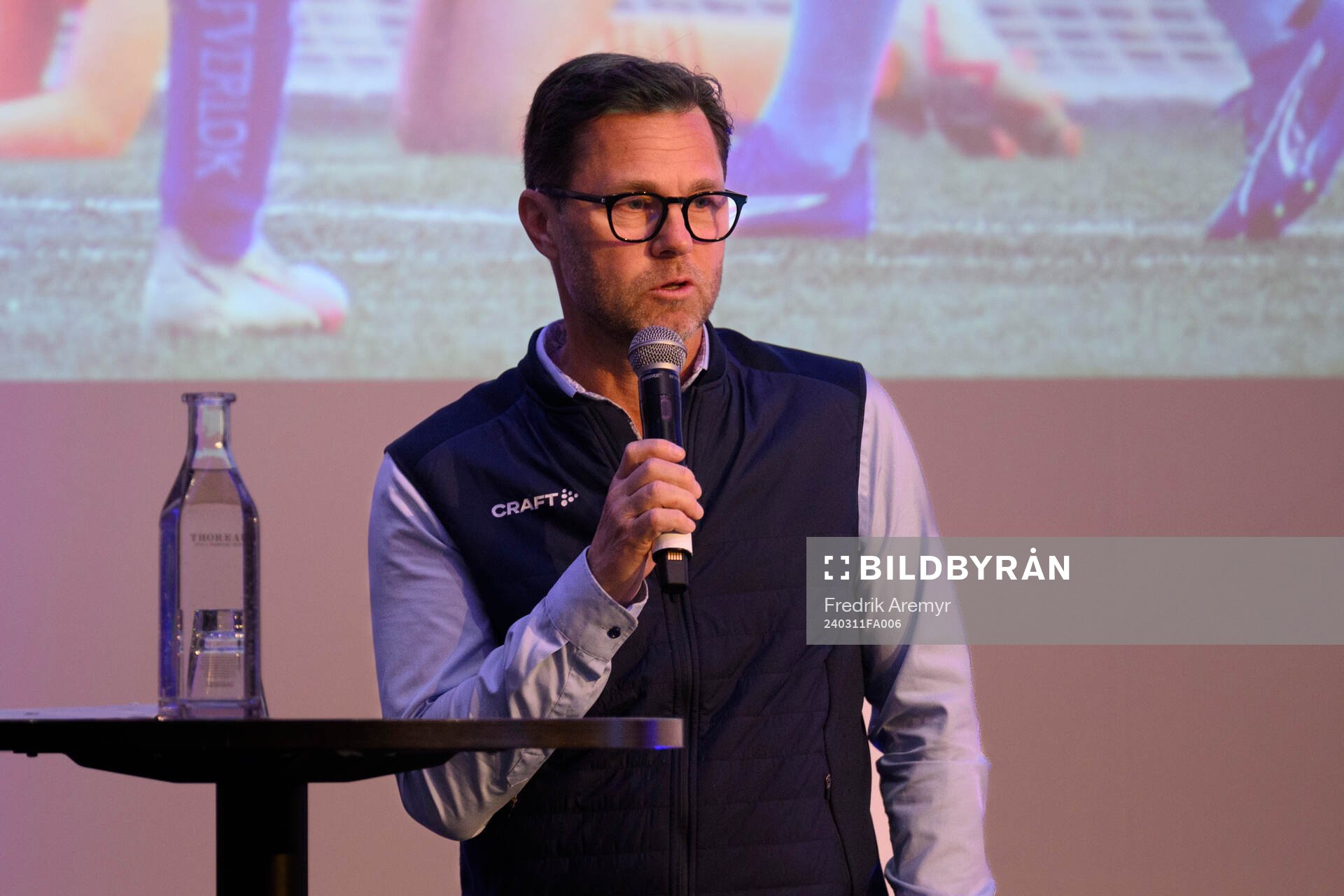Sportchef Dam, Peter Svanström