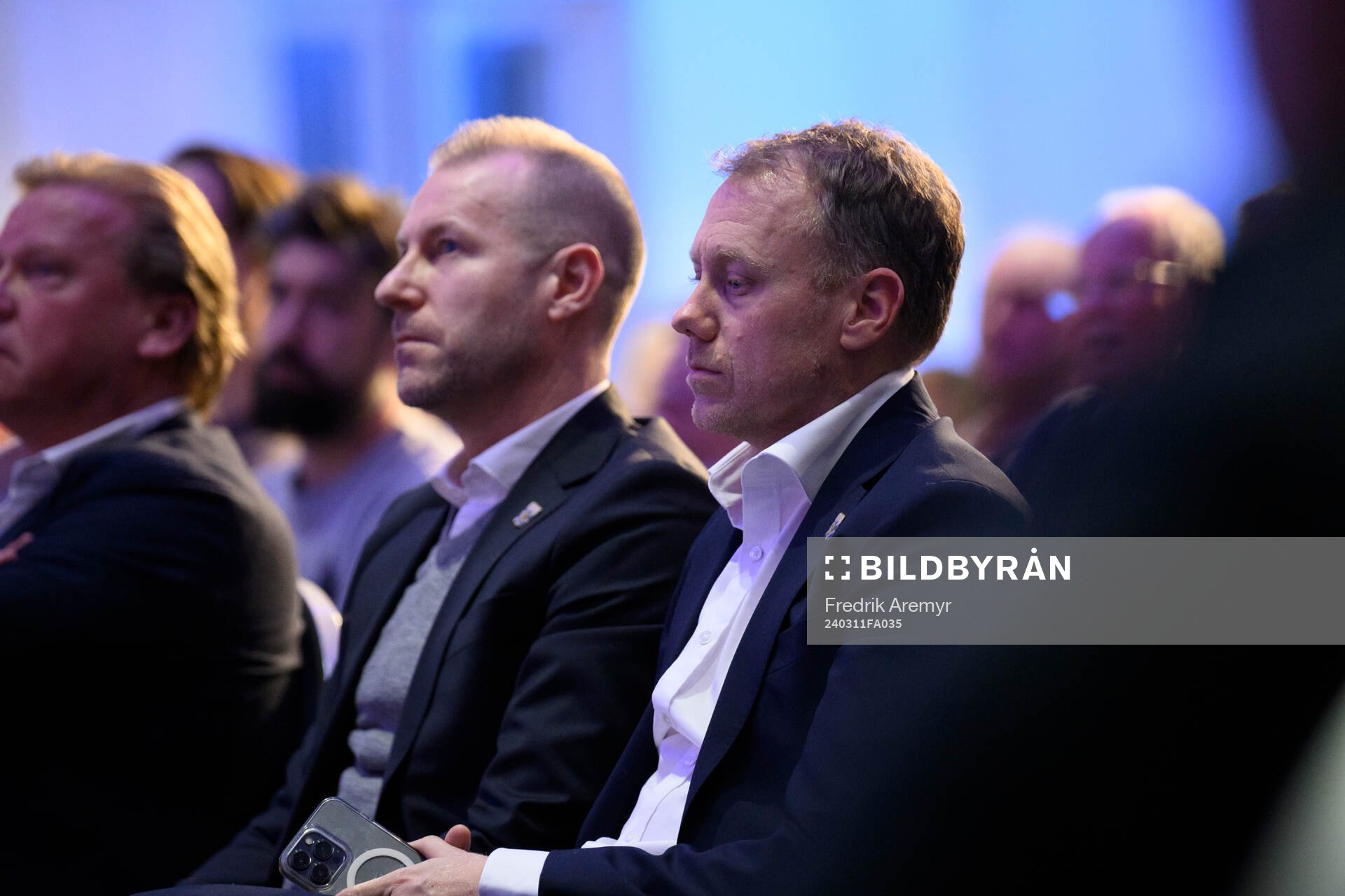 Styrelsemedlemmar Jonas Henriksson och Fredrik Karlsson