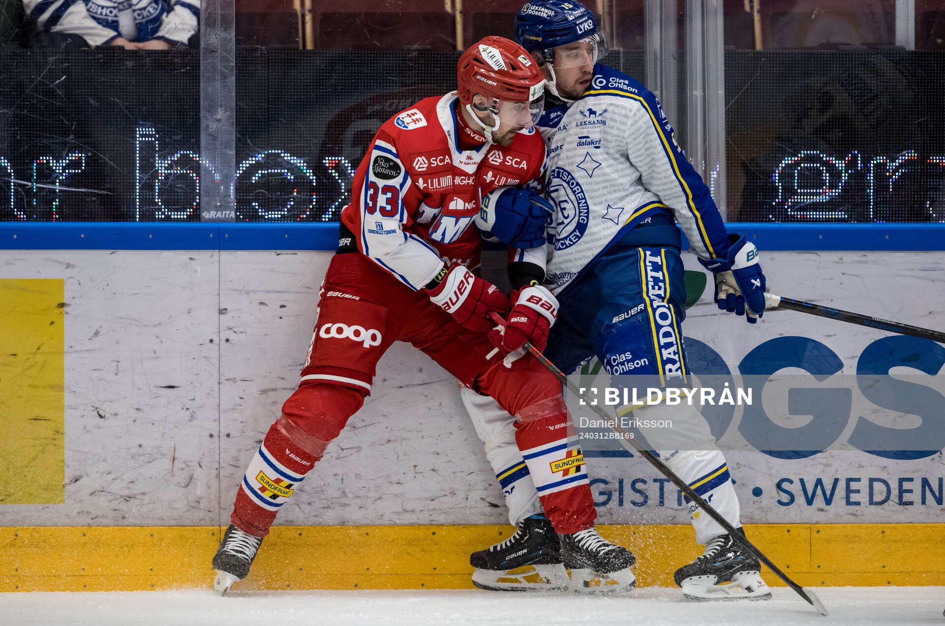 Timrås Albin Lundin och Leksands Max Veronneau