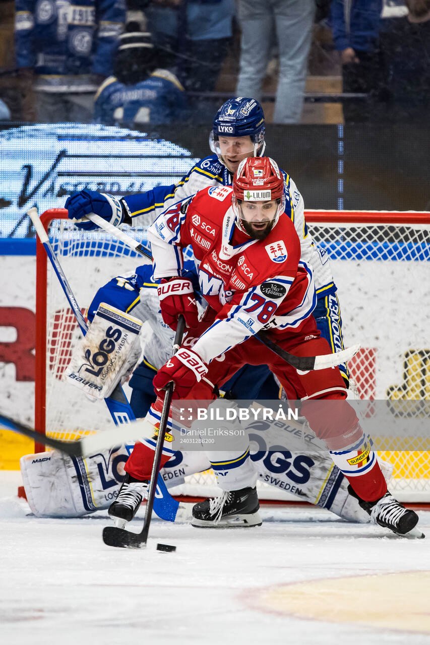 Timrås Robin Hanzl och Leksands Olle Alsing