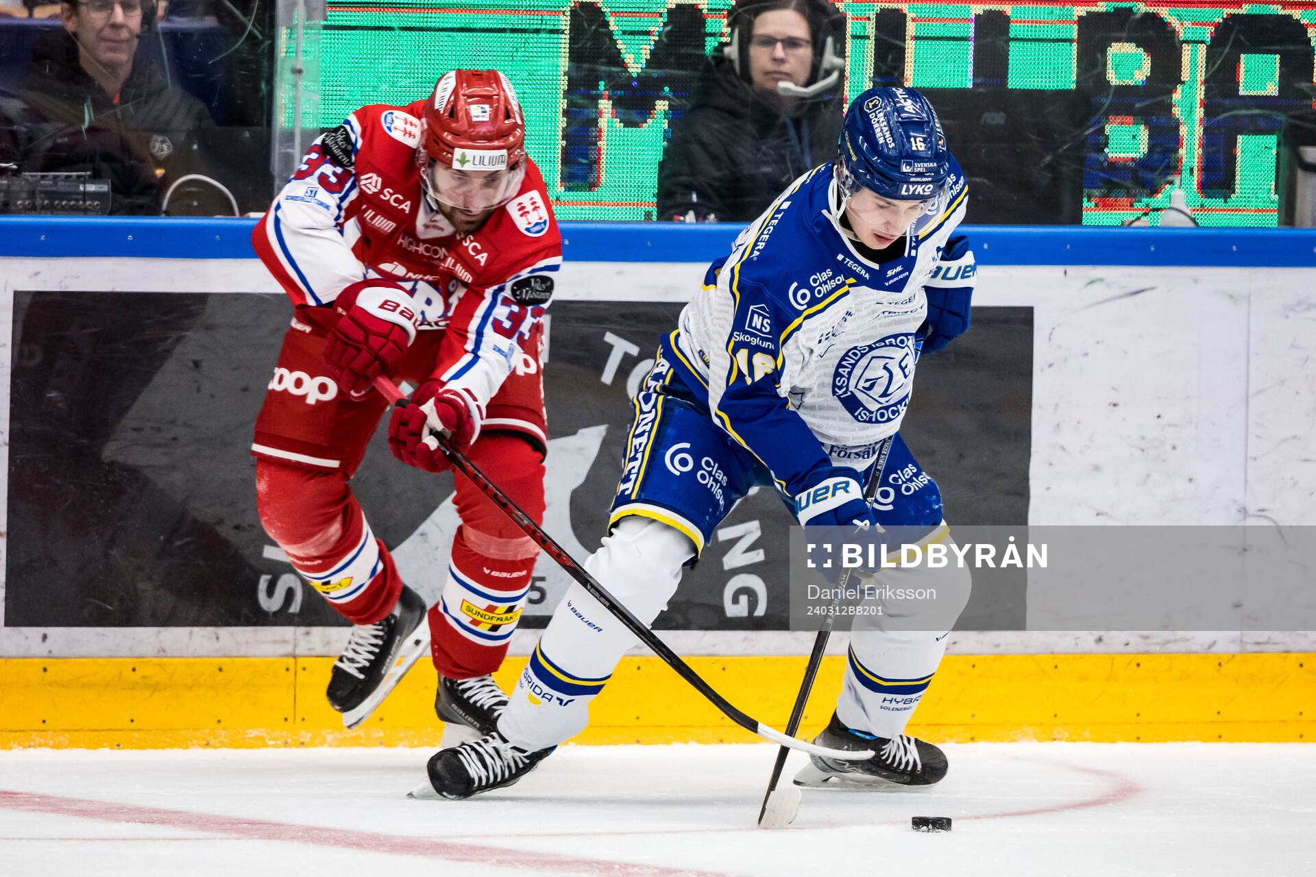 Timrås Albin Lundin och Leksands Felix Unger Sörum