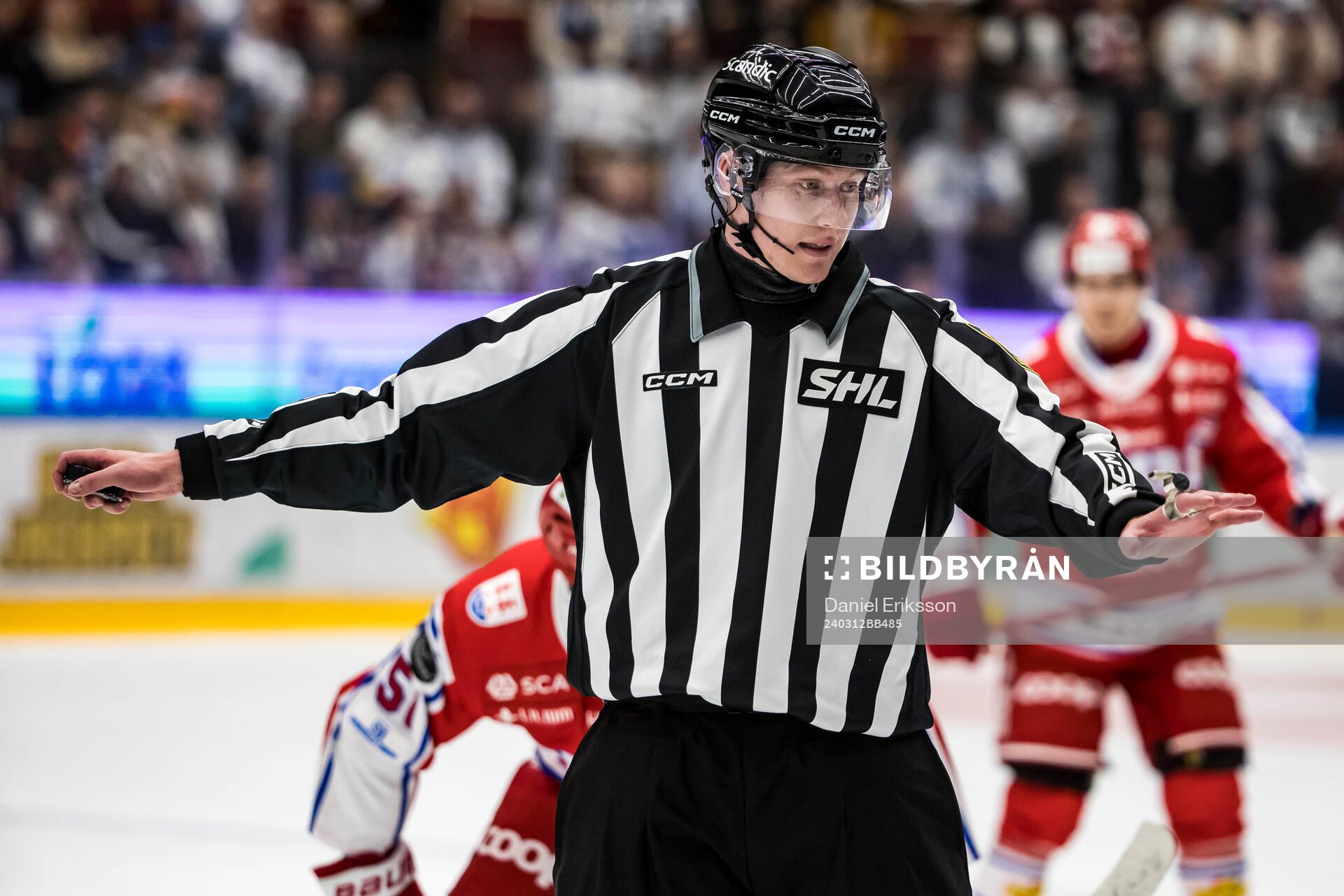 Linjedomare Tobias Nordlander