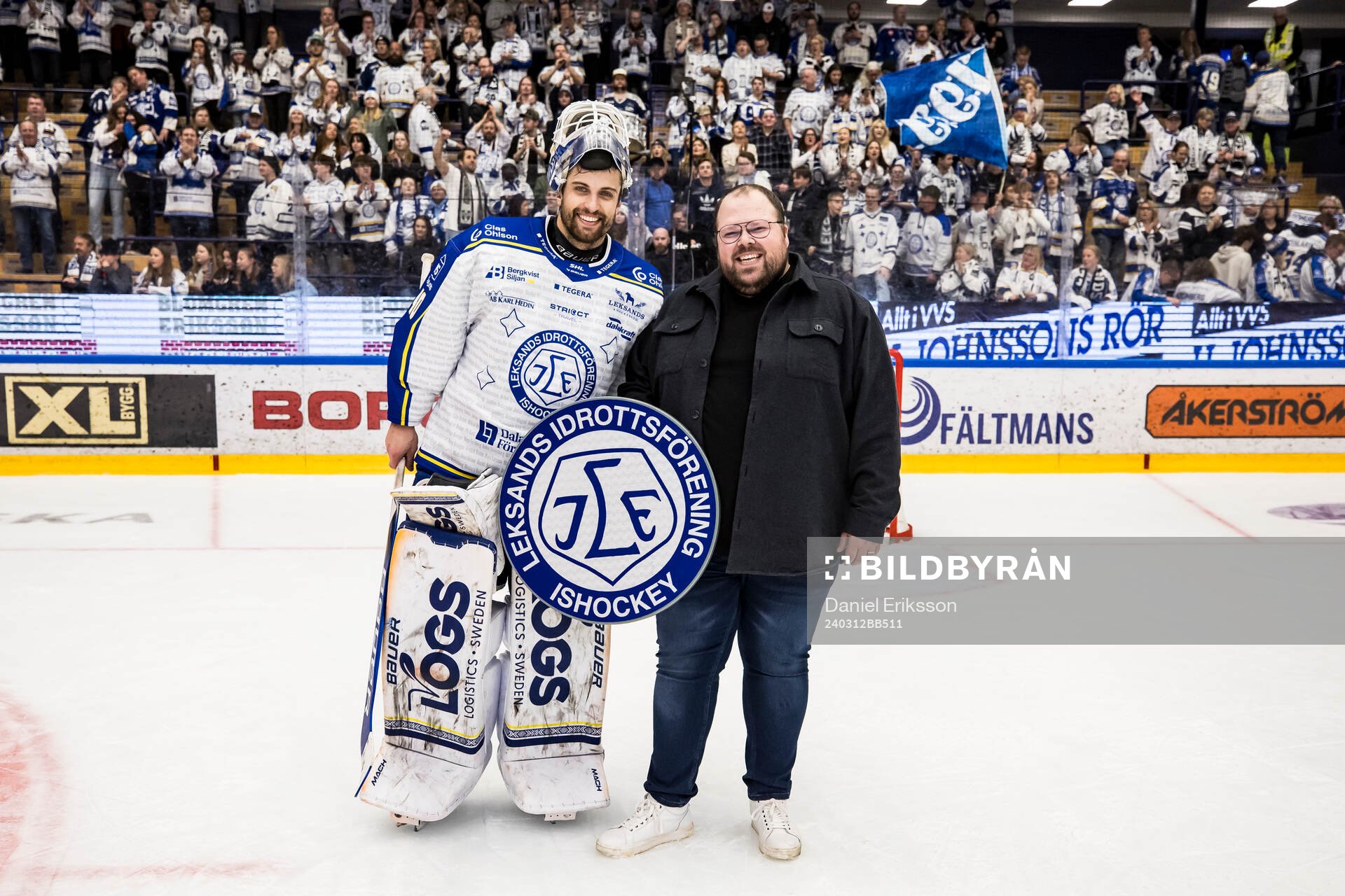 Leksands målvakt Mantas Armalis utsedd till matchens lirare