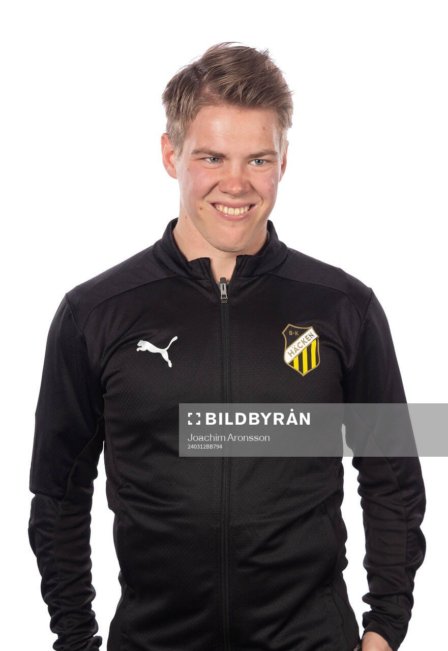 Häckens materialförvaltare Petrus Karholm