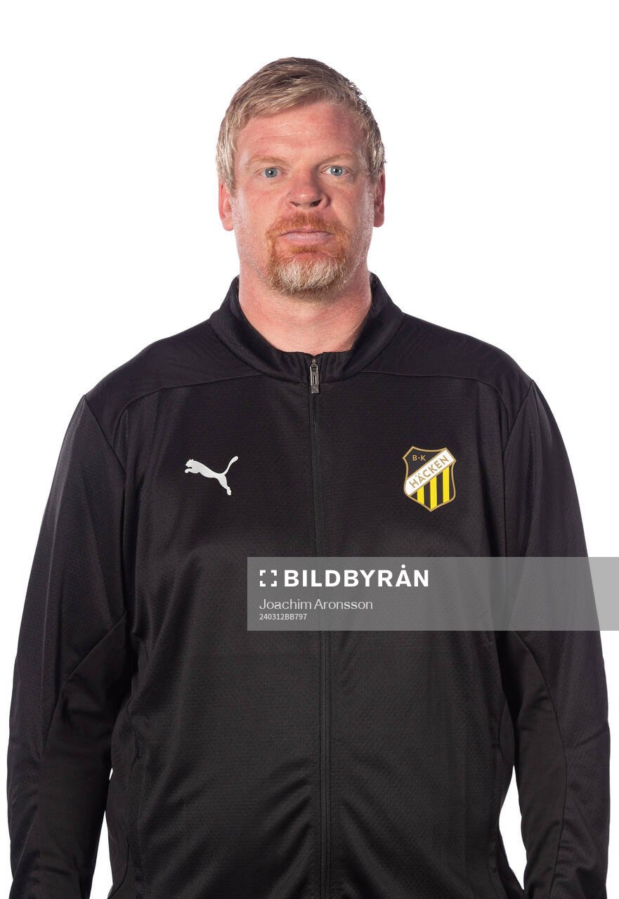 Häckens målvaktstränare Christopher Källqvist