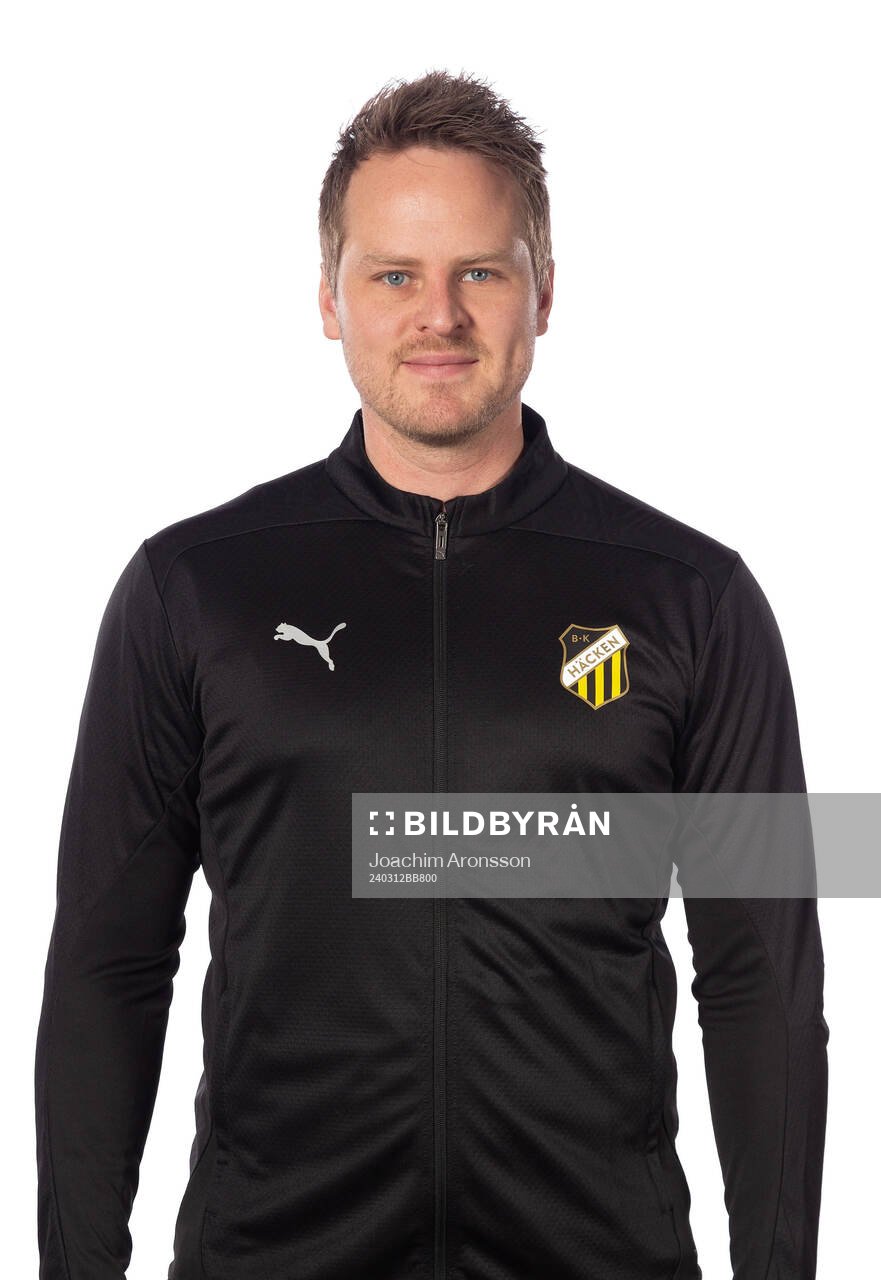 Häckens fysioterapeut Martin Bolmér