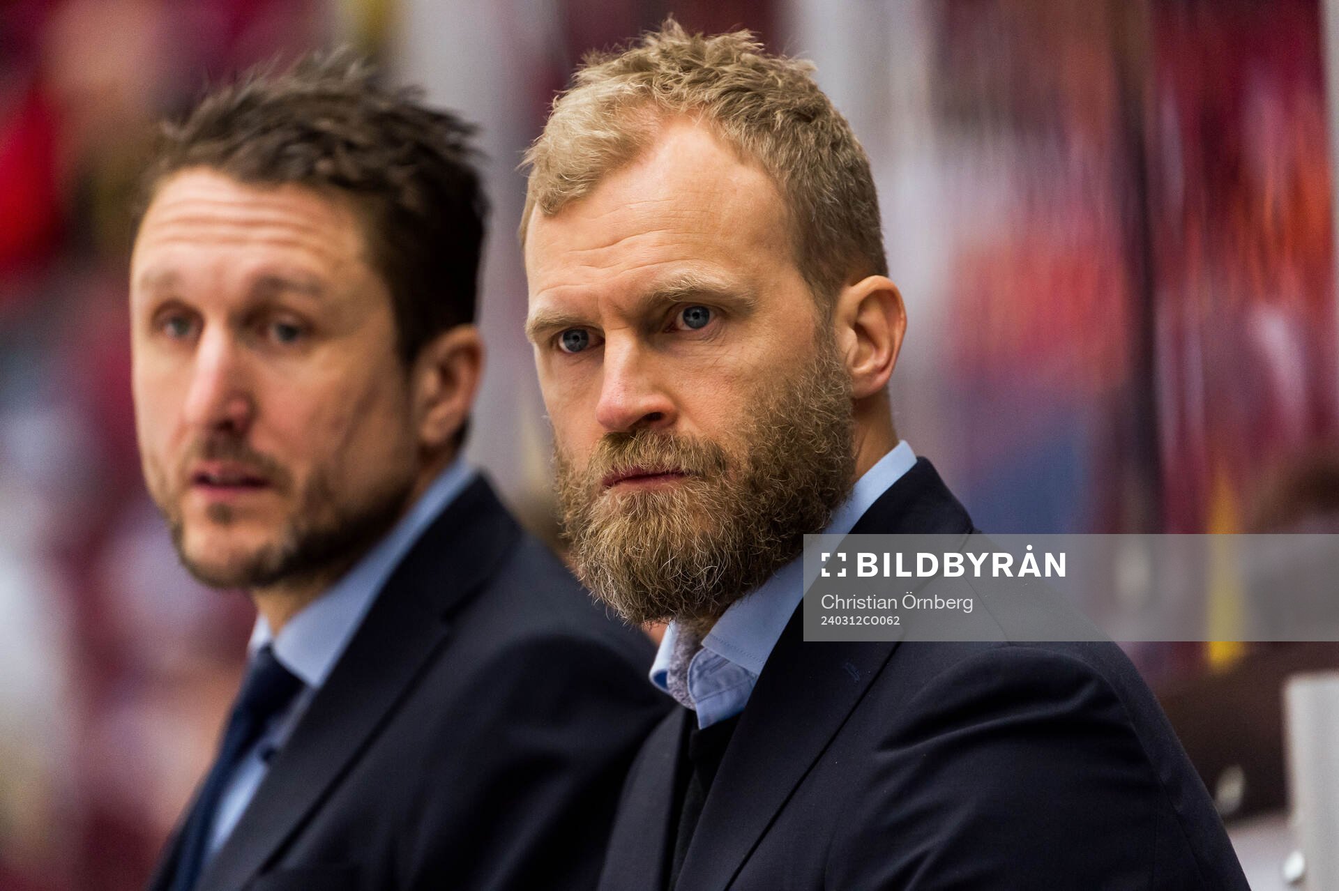 Malmö Redhawks tränare Tomas Kollar och assisterande
