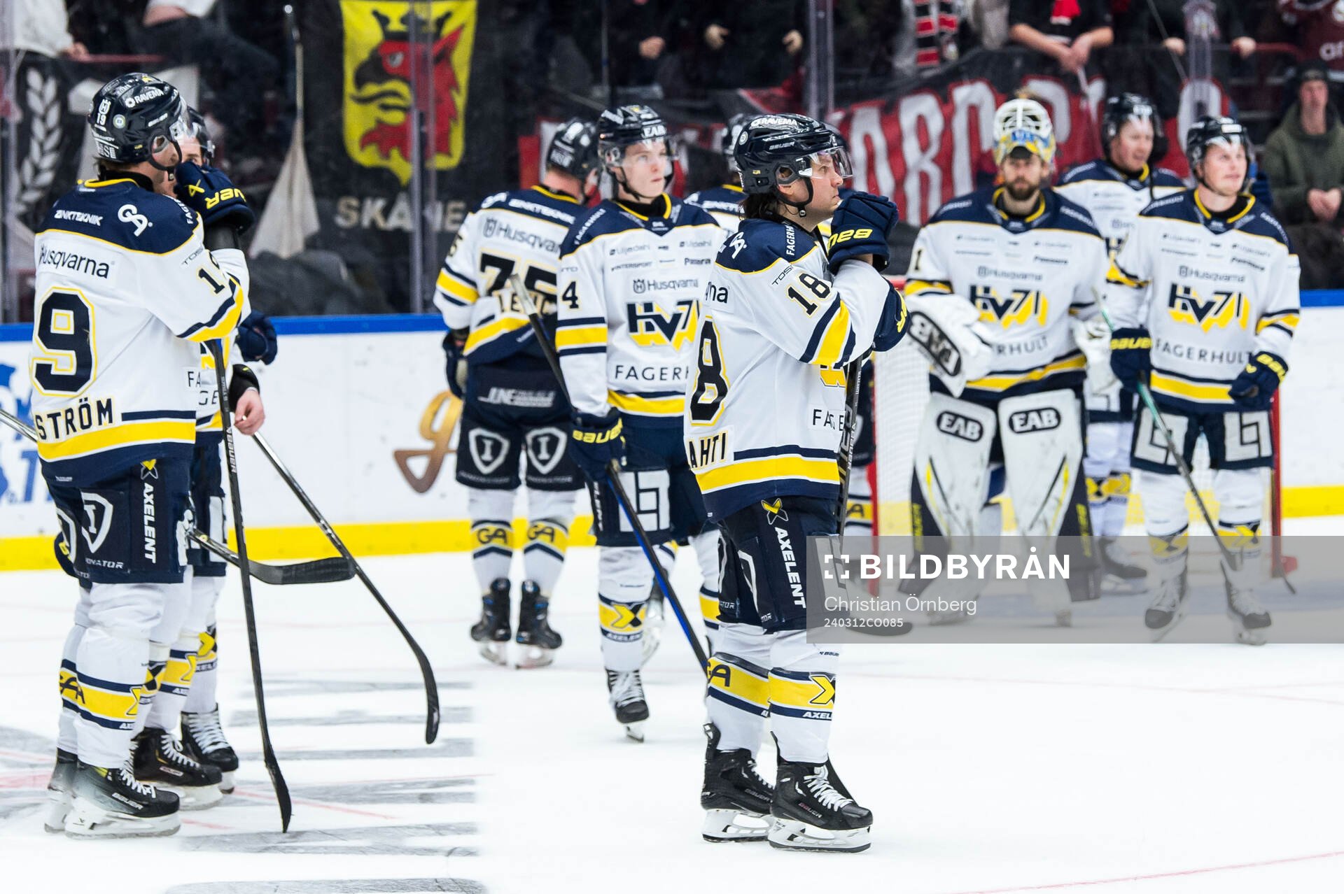 HV71s spelare deppar