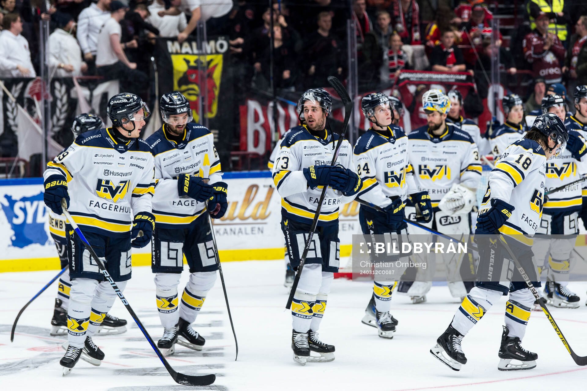HV71s spelare deppar
