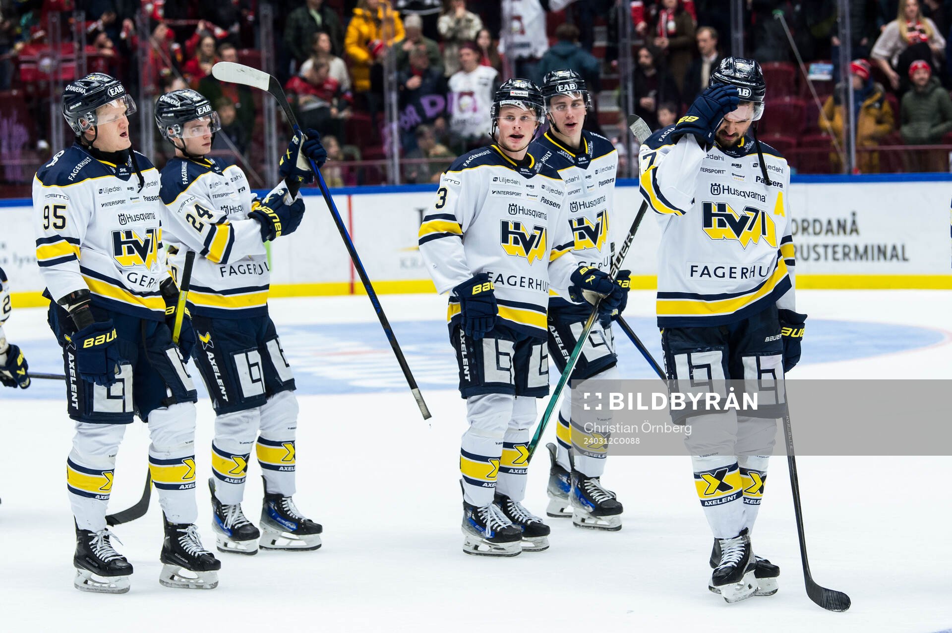 HV71s spelare deppar